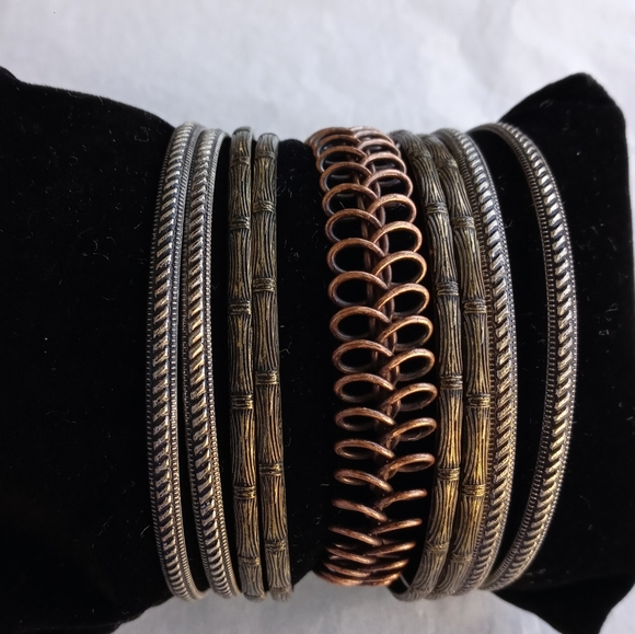Jewelry - Multi Strand Cuff Bracelet Silver